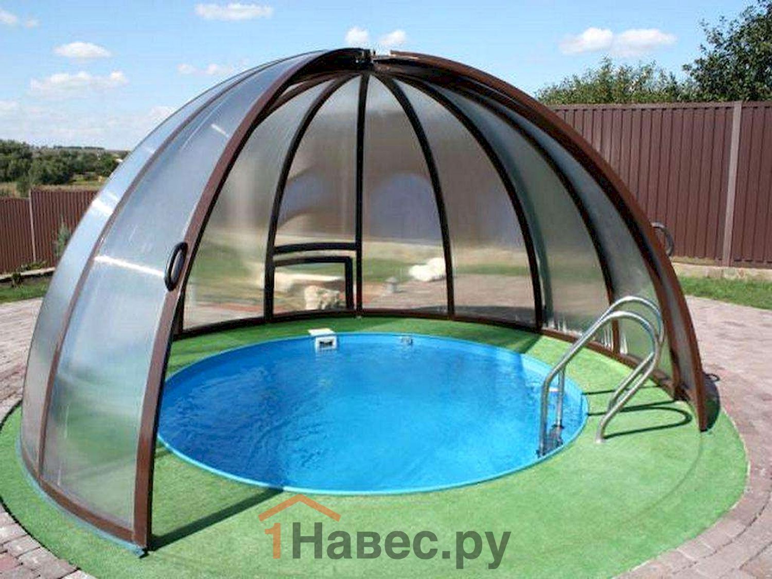 Навес из поликарбоната