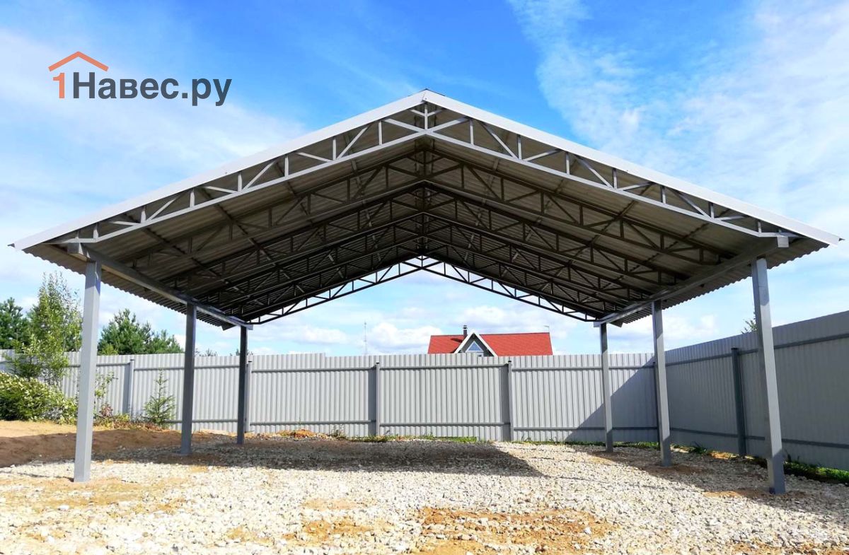 Навес из поликарбоната